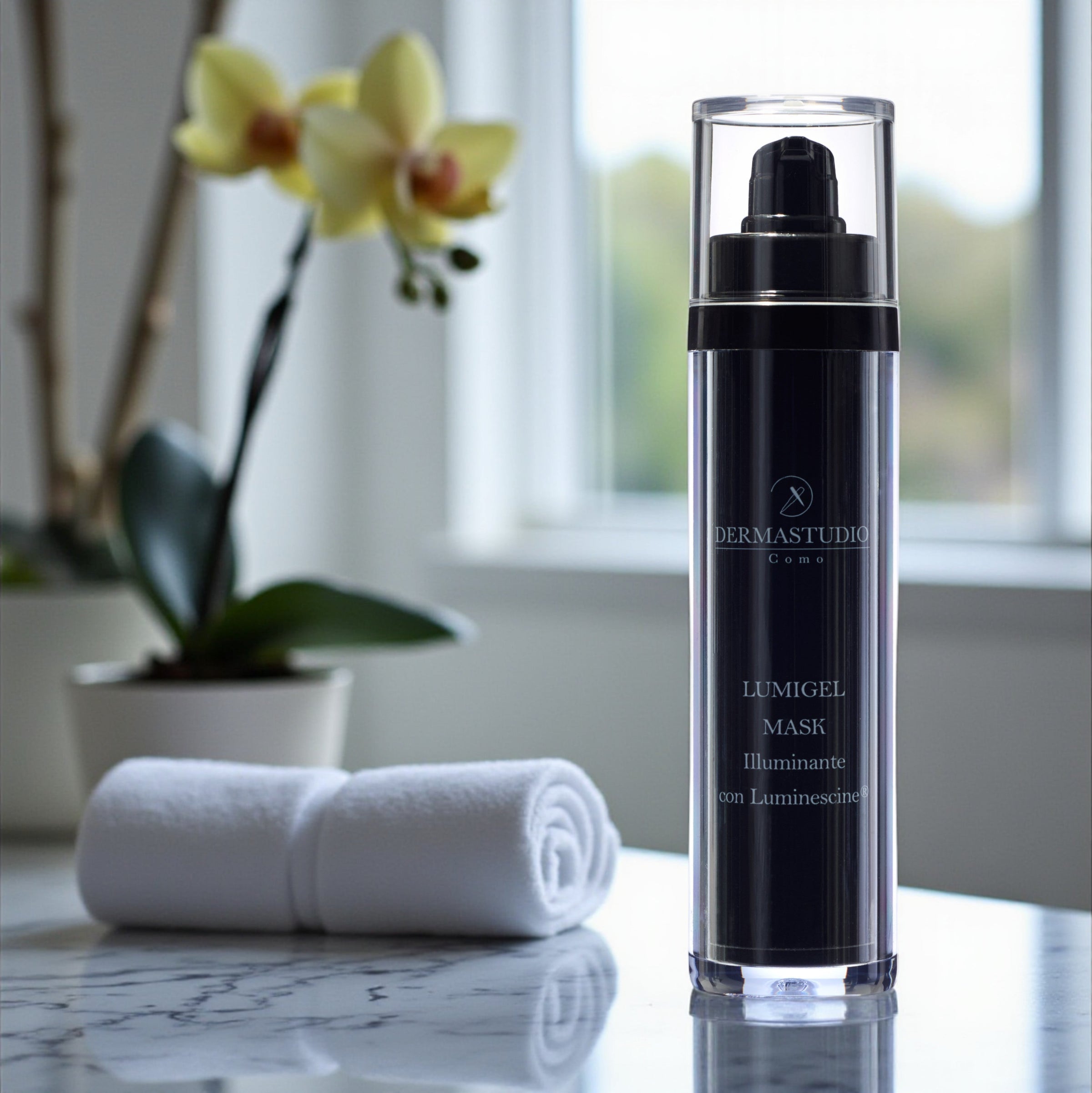 Maschera Viso Illuminante : Luminescine e Lumigel Mask Dermastudio