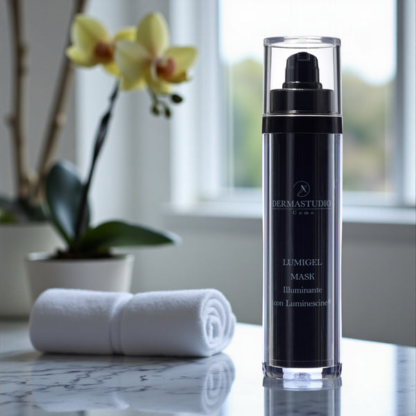 Maschera Viso Illuminante : Luminescine e Lumigel Mask Dermastudio