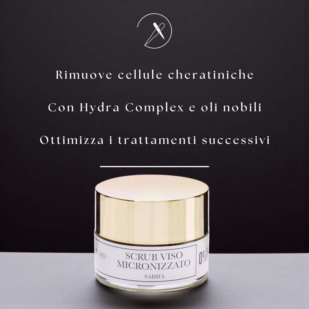 Scrub Viso Micronizzato Sabbia